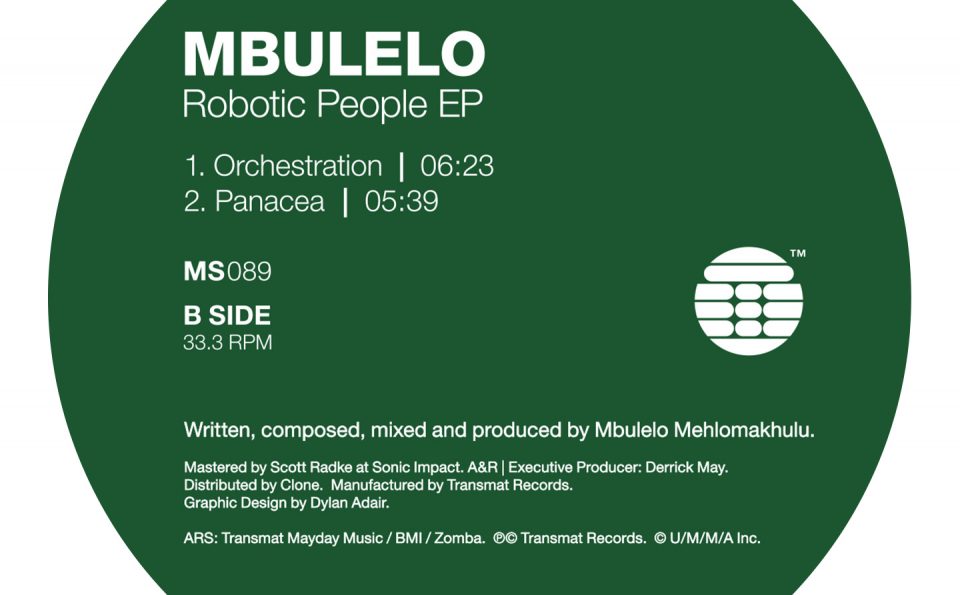 Mbulelo – The Robotic People EP [MS089]