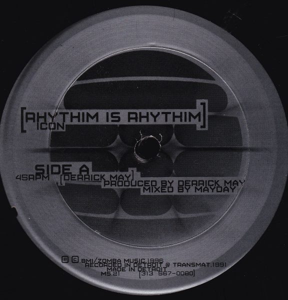 Rhythim Is Rhythim – Icon/ Kao-Tic Harmony [MS021]